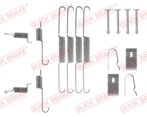 Accessory Kit, brake shoes
